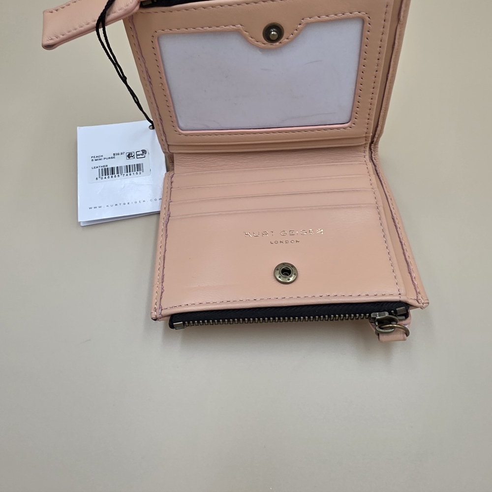 Kurt Geiger Blush Quilted Wallet - Picture 3 of 3